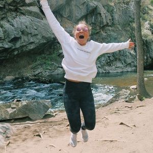 sweatshirt. so cute. worn once